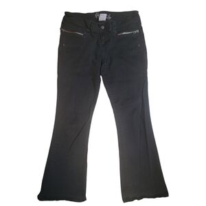 Women's black Flare Jeans GARAGE Juniors Size 7